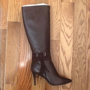 Nine West Burgundy Boots